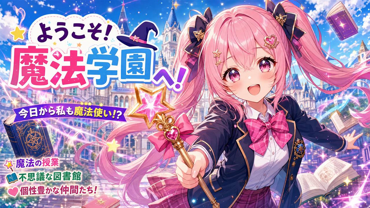 抖音风-魔法学园动漫